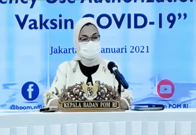 Setelah MUI, BPOM Setujui Penggunaan Vaksin COVID-19 Sinovac