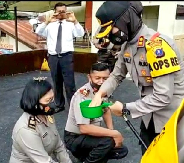 26 Personel Naik Pangkat, Salah Satunya Kapolsek dan Kasubbag Humas Polres PSP