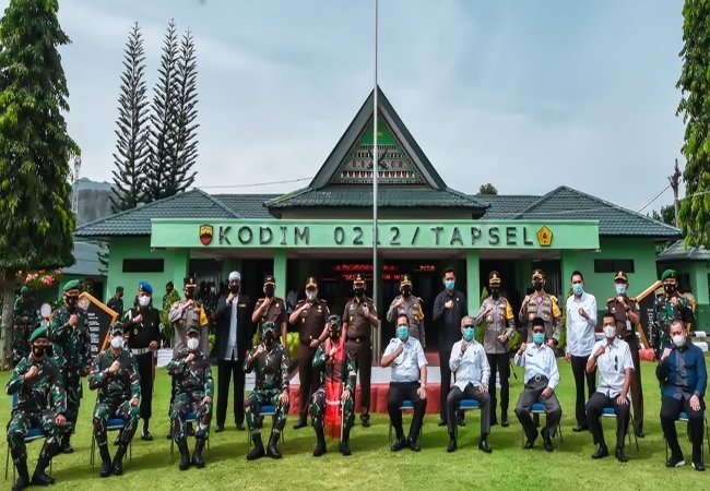 Kunker ke Tapsel, Pangdam I/BB: Jangan Coba Dekatin Narkoba