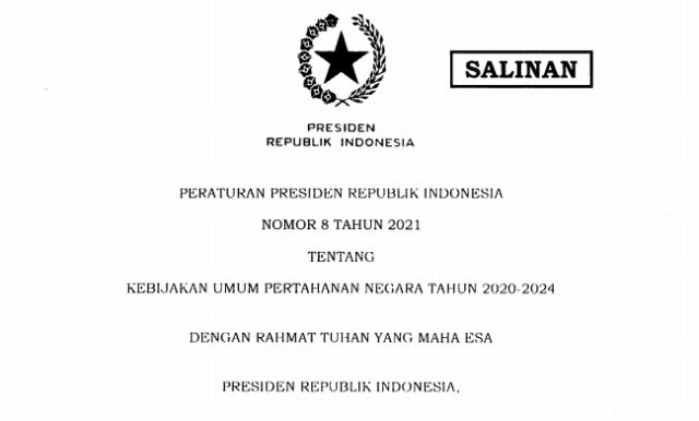 Perpres No. 97 Tahun 2015 Dinyatakan Sudah Tidak Berlaku