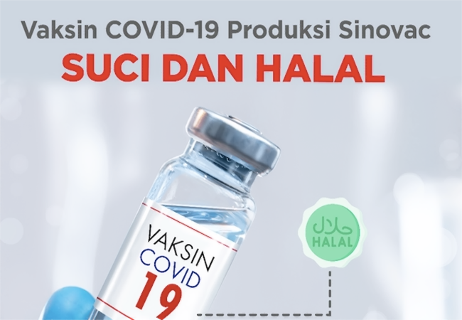 MUI Tetapkan Vaksin COVID-19 Sinovac Halal
