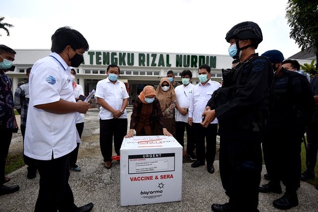 Sumut Kembali Terima 34.840 Vaksin Sinovac