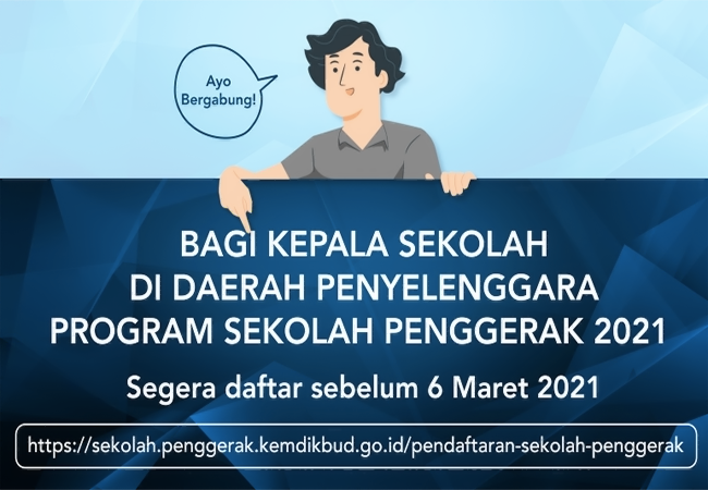 Segera Daftar, Program Sekolah Penggerak Diluncurkan