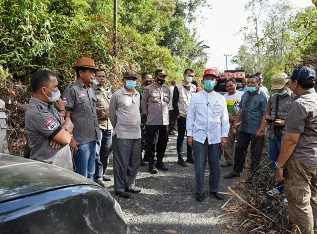 Warga Resah, Bupati Tapsel Tinjau Tapal Batas Dengan Taput dan Paluta