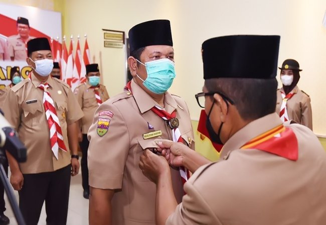 Lantik Kwartir Masa Bakti 2020-2025, Nurdin Lubis: Selamat Kepada  Pengurus Mabicab dan Kwarcab PSP