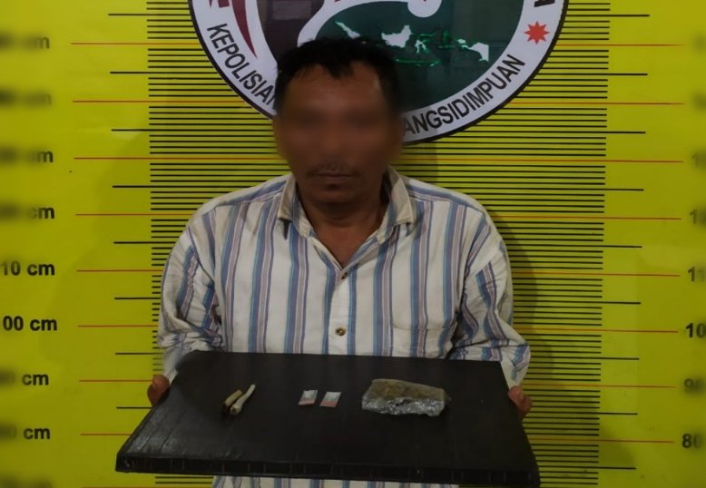 Asyik Ngopi, Bandot Warga Timbangan Dibekuk Polisi