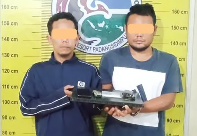 Usai Transaksi Narkoba di Hutaimbaru, 2 Pria Diringkus Polisi