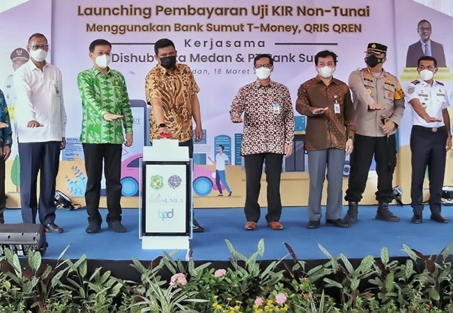 Pembayaran Uji KIR Non Tunai Kota Medan Dilaunching
