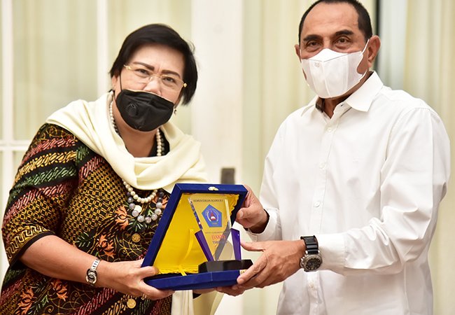 Terima Audiensi IAKN Taput, Gubsu: Jangan Bicara Identitas