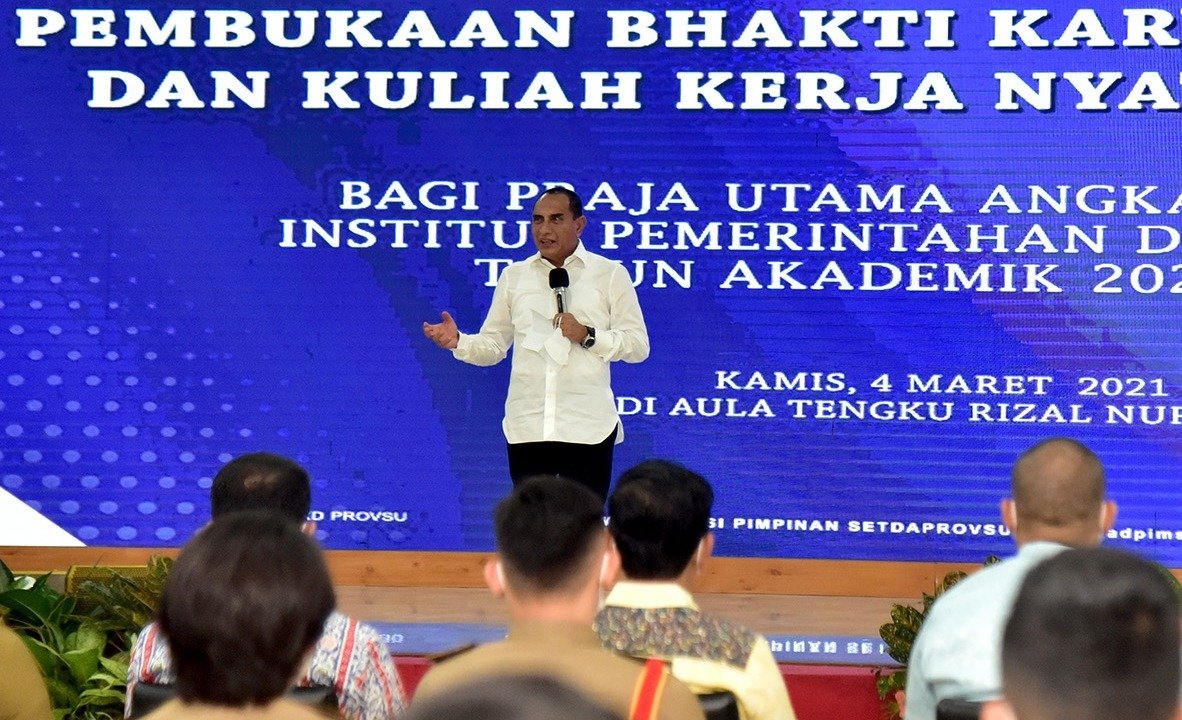 BKP dan Kukerta Praja IPDN Diharap Bisa Bermanfaat Bagi Masyarakat