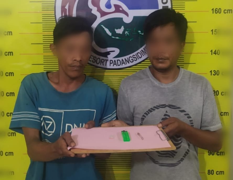 Dua Pria Warga Pudun Jae Dibekuk Tim Satresnarkoba PSP