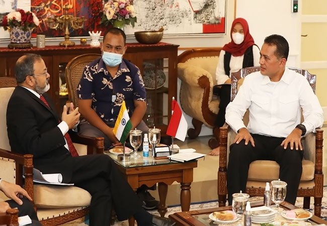 Terima Kunjungan Dubes India, Wagub Sumut Bahas Peluang Kerjasama