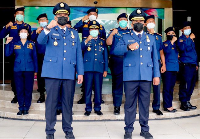 Bobby Ikuti Upacara HUT ke-102 Pemadam Kebakaran dan Penyelamatan