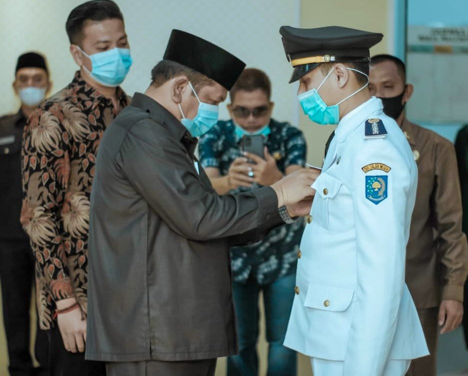 Wali Kota PSP Lantik 18 Pejabat Administrator dan Pengawas