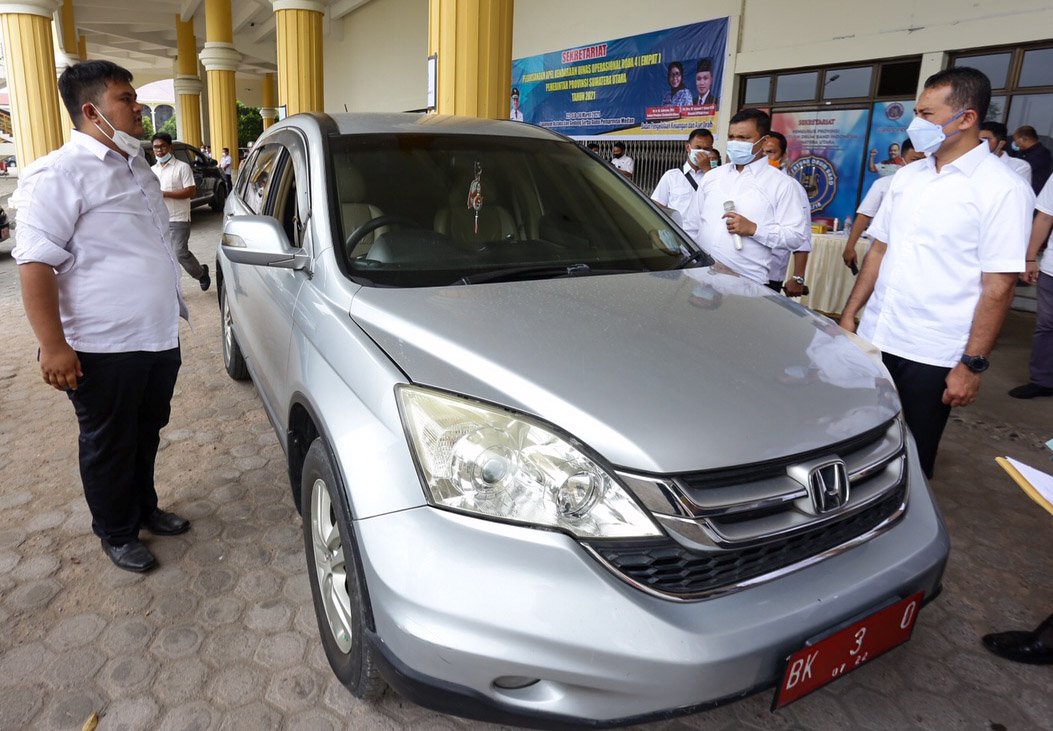 Tinjau Aset Kendaraan Dinas, Wagubsu: Jabatannya Tak Layak, Kok Dapat Mobil Dinas
