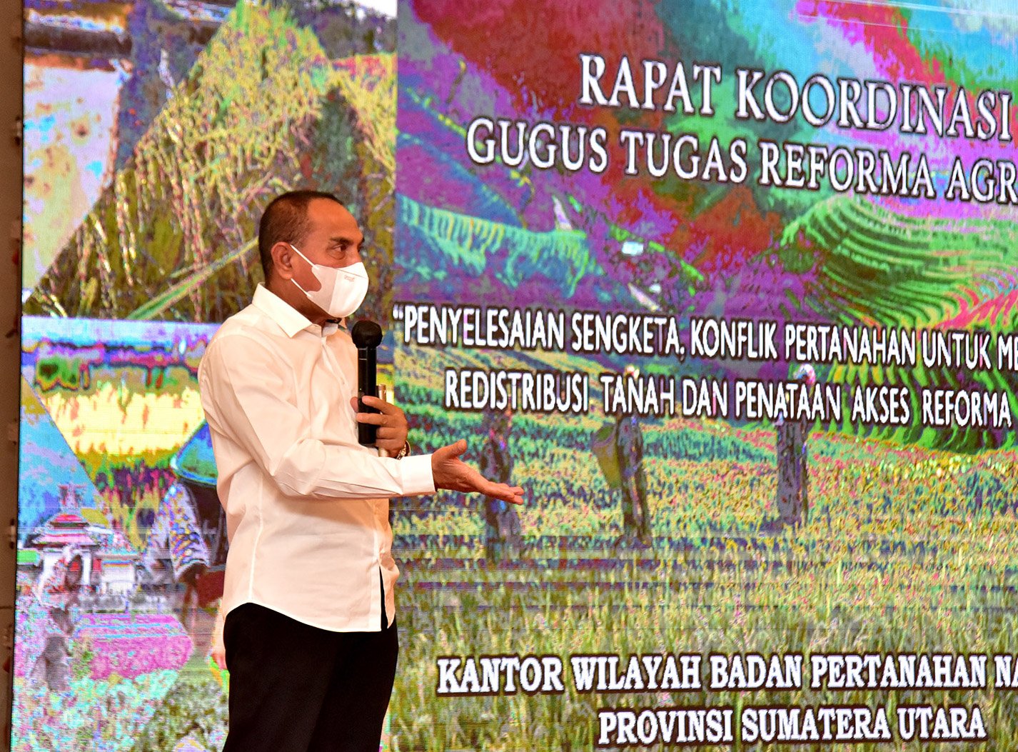 Gubsu Berharap GTRA Mampu Selesaikan Kasus Sengketa Tanah