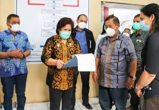 Wakil Bupati Karo Sidak Instansi Layanan Publik