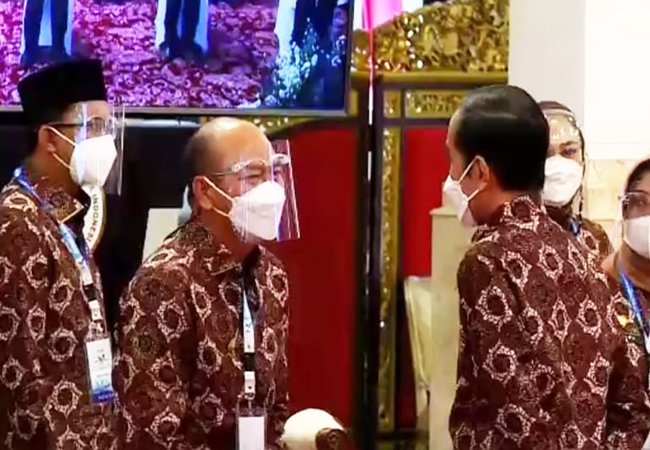 Munas V APKASI, Bupati Taput Singgung Pendirian UNTARA Dengan Presiden Jokowi