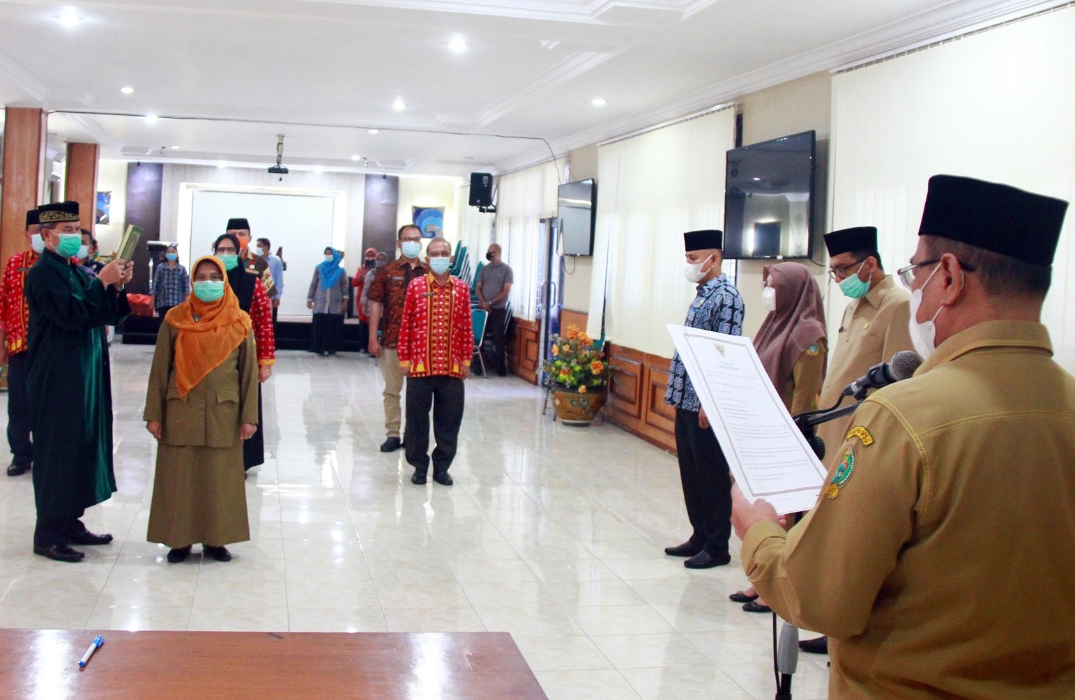 Pejabat Eselon IV Diskominfo Dilantik