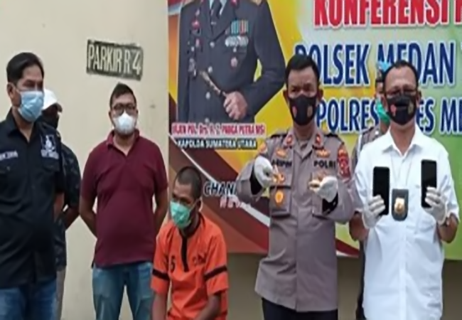 Kaki Pelaku Maling, Diberi Timah Panas Saat Diciduk Polisi