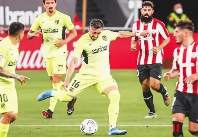 Bertandang ke Athletic Bilbao, Los Colchoneros Menyerah 1-2