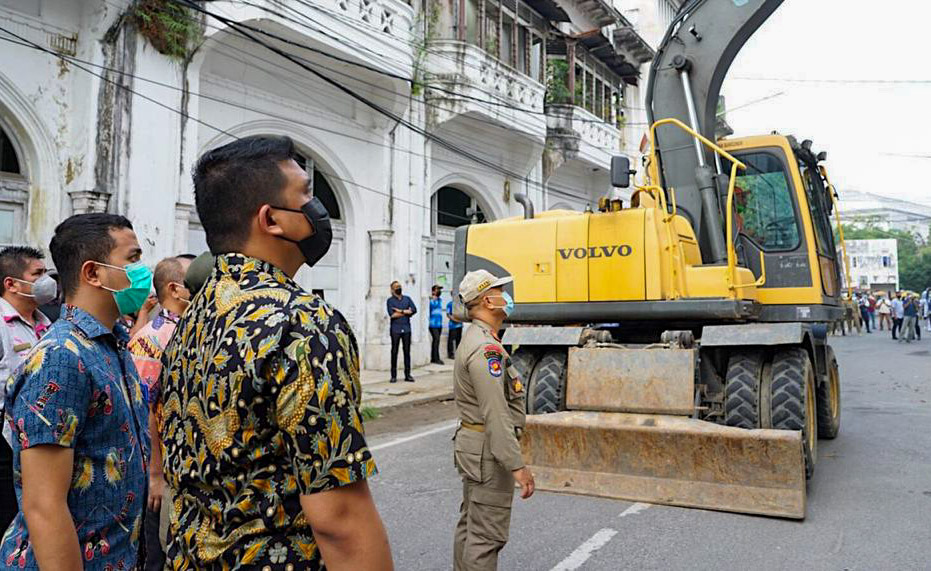 Pemko Medan Kebocoran PAD Rp 250 Juta, Bobby Nasution Tindak Bangunan Bermasalah