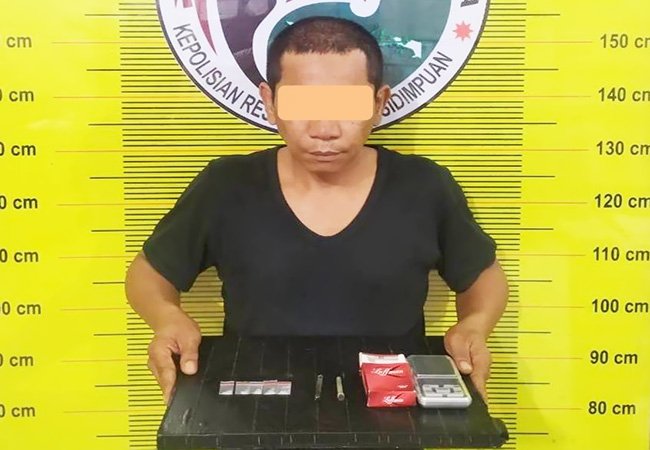 Diduga Edarkan Sabu, Ito Warga Kampung Darek Diringkus Polisi