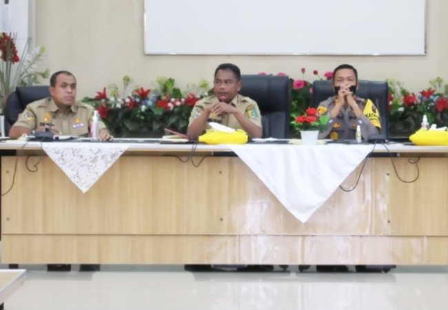 Rakor Covid-19, Bupati Sergai: “Kita Mesti Kembali ke Titik Awal”