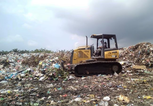 DLH Asahan Benahi  TPA