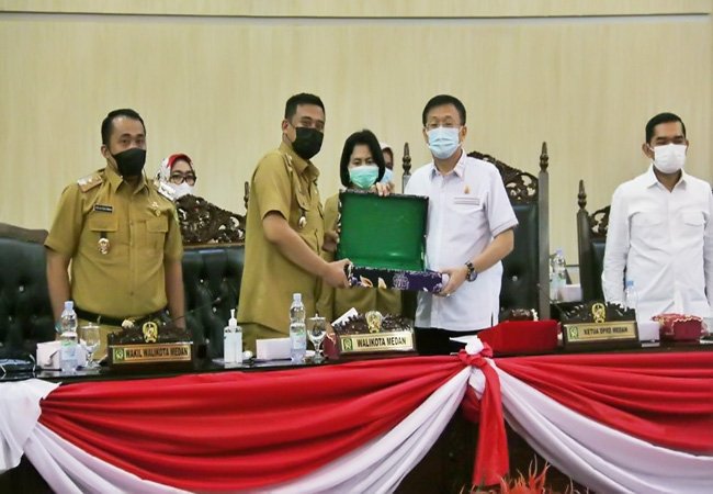 Pembahasan Pansus Penanganan Pencegahan Dan Penyebaran Covid-19 Diterima