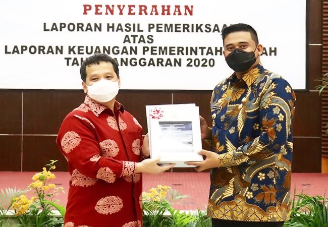 Akhirnya, Pemko Medan Raih Opini WTP