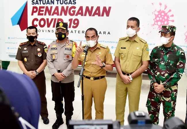 Usai Lebaran Kasus Covid-19 Meningkat, Gubsu Minta Alokasikan 30 Persen Tempat Rawat Pasien