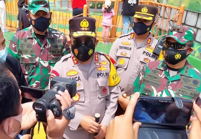 Tinjau Lokasi Wisata, Kapolda Sumut Harapkan Batas Normal Pengunjung 50 Persen