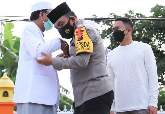 Jelang Lebaran, Kapolda Sumut Silaturahmi ke Ponpes Al-Kautsar Al-Akbar