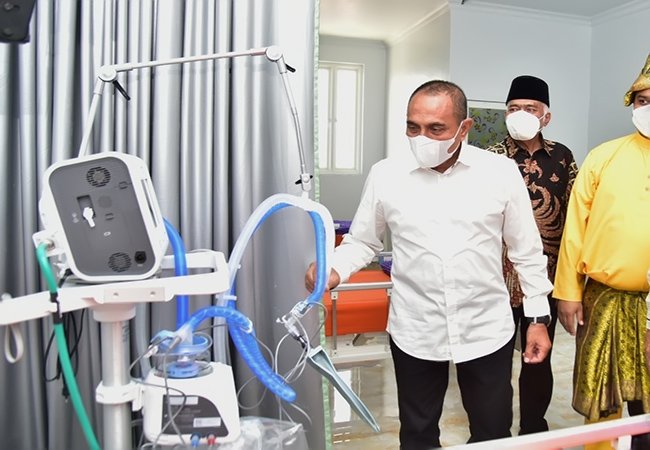 Gubsu Ingatkan 30 Persen Ruang Isolasi Covid-19