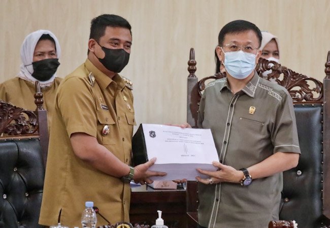 Wali Kota Medan Sampaikan Pertanggungjawaban Pelaksanaan APBD 2020