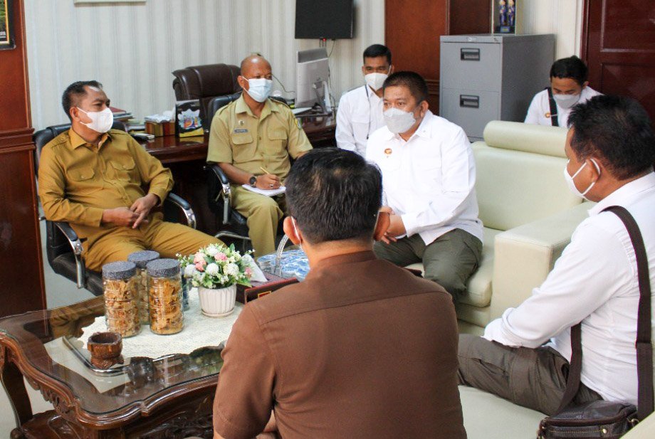 Bupati Sergai Terima Kunjungan Kabinda Sumut