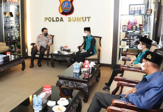 Terima Audensi DPP JBMI Sumut, Kapoldasu Minta Jaga Kerukunan Umat