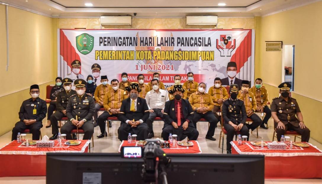 Hari Lahir Pancasila, Kapolres Bersama Forkopimda PSP Ikuti Upacara