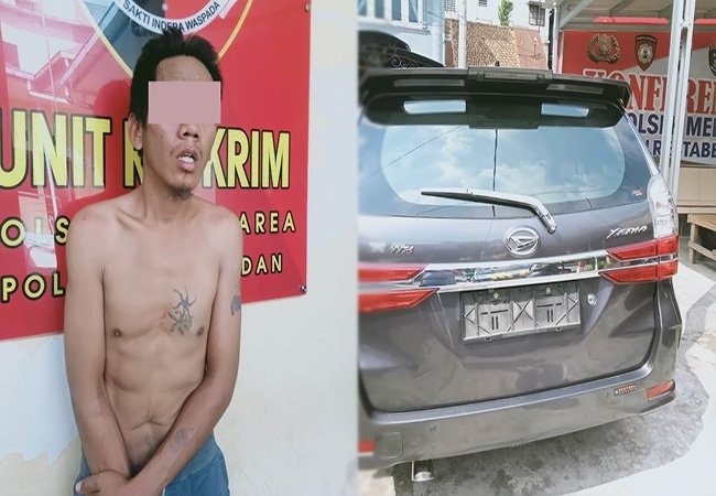 Nekat Curi Mobil di Mesjid, Taufik Diciduk Polisi
