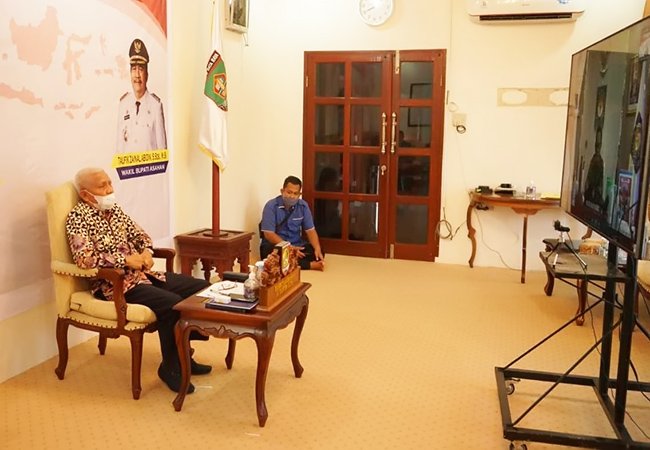 Bupati Asahan Ikuti Pembekalan Kepemimpinan Pemerintahan Dalam Negeri