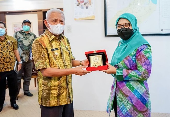 Bupati Asahan Terima Audensi Asosiasi Pemerintah Kabupaten