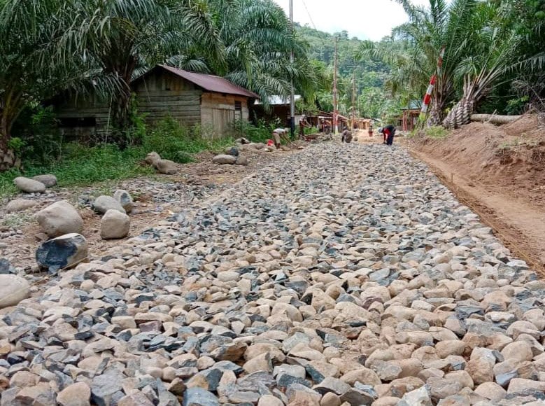 Sasaran Utama Fisik TMMD Kodim 0212/Tapsel Hampir Rampung