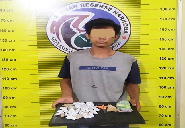 Jual Ganja, Pedagang Jus Buah di Kampung Jawa Dibekuk Polisi