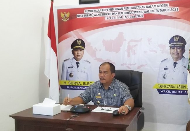 Wakil Bupati Asahan Ikuti Pembekalan Kepemimpinan Pemerintahan Dalam Negeri