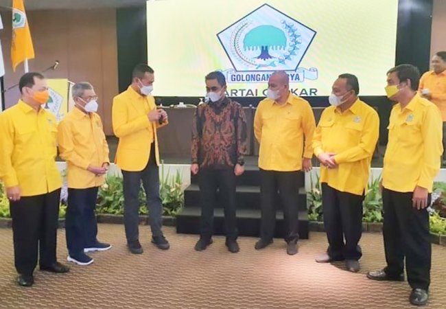 Theopilus Ginting Resmi Masuk Partai Golkar