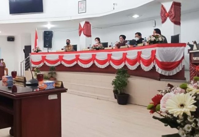 Bupati Karo Sampaikan Atas Pandangan Fraksi DPRD