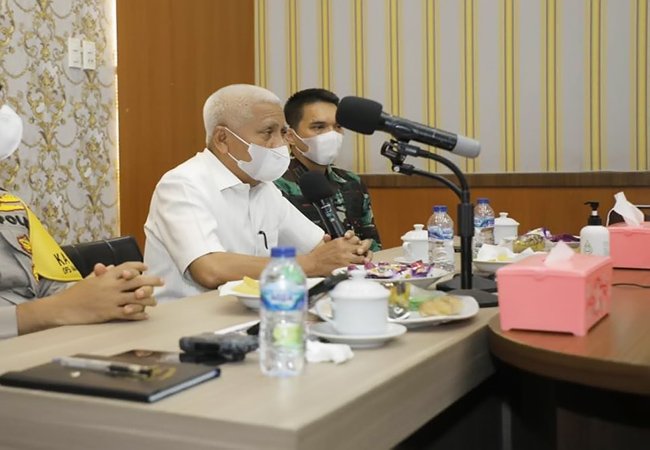 Gubsu Pimpin Rapat Tindak Lanjut Pencegahan dan Penanganan Covid-19
