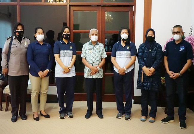 Bupati Terima Audiensi Polwan Polres Asahan