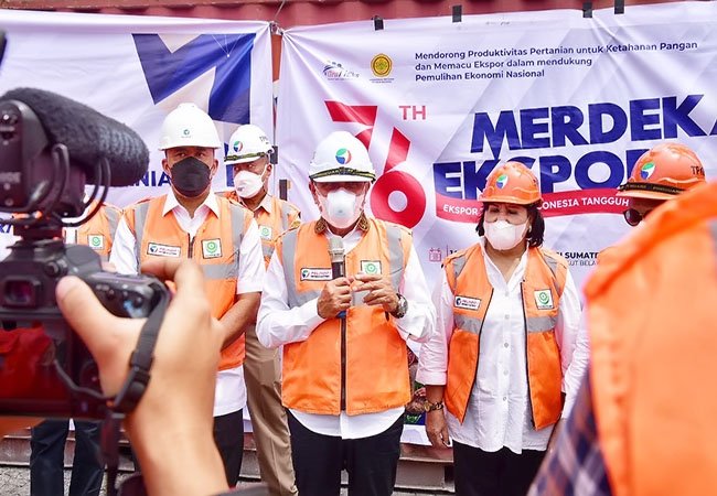 Lepas Ekspor Komoditas Pertanian, Gubsu: 